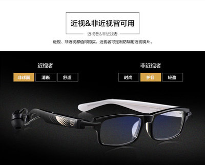 GERMART智能藍牙眼鏡 融合視覺與聽覺的時尚科技伴侶